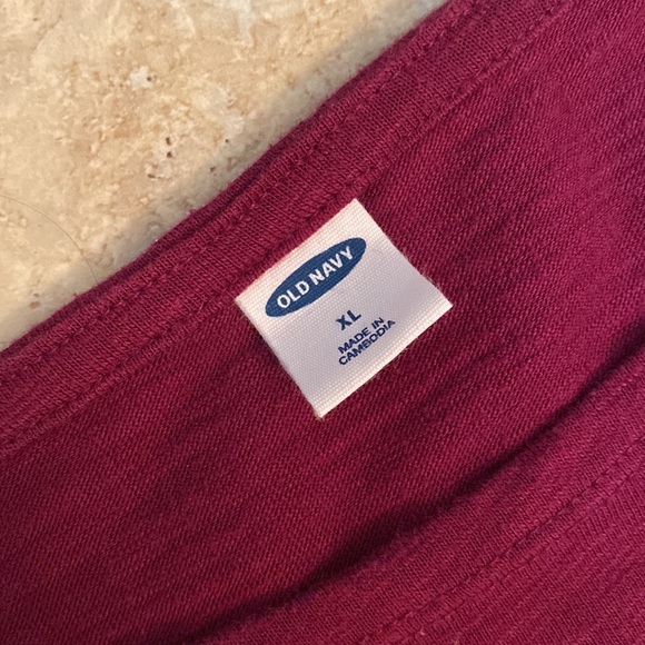 Old Navy Tie Front Shirt - Picture 6 of 6